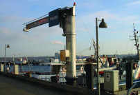 Консольный кран для яхт (консольно поворотный кран). Фото 34.